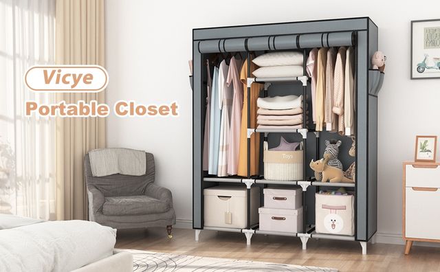 ARMARIOS TRIPLE DE TELA