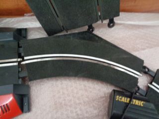 lote de scalextric cromo rally y puente , se vende