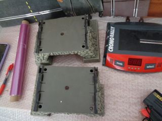 lote de scalextric cromo rally y puente , se vende