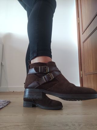 Botas camurça