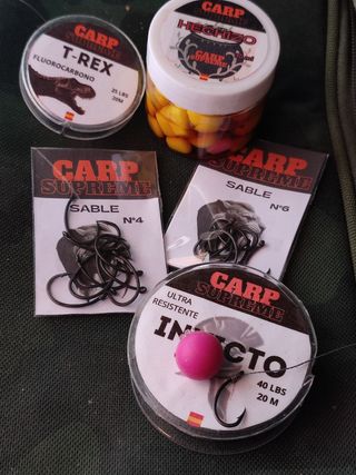 Carpfishing. Anzuelo Carp Supreme Sable.