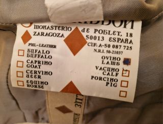 Chaqueta de piel