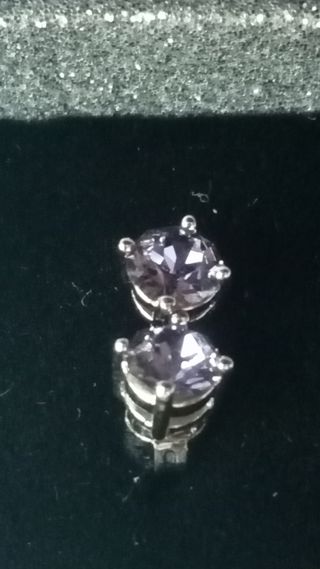 Pendientes de botón Swarovski