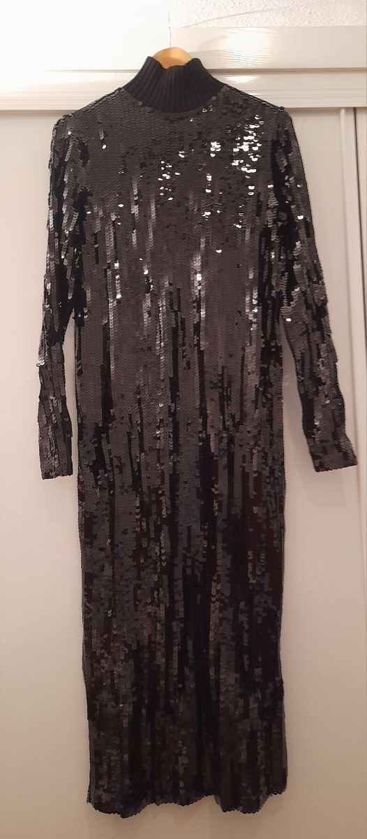 Vestido lentejuelas ZARA