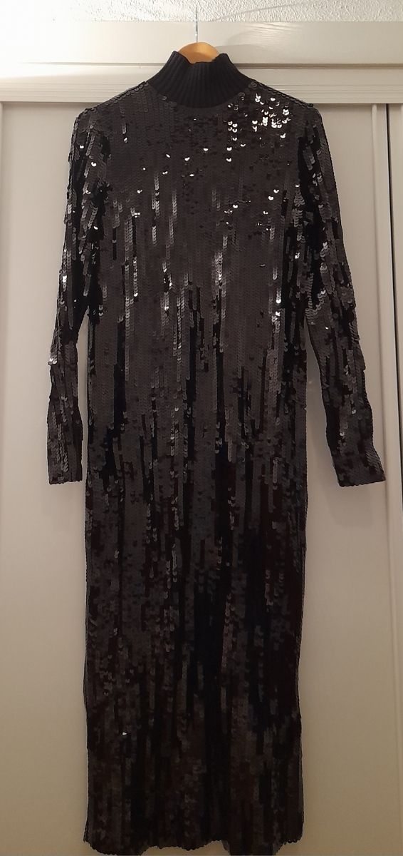 Vestido lentejuelas ZARA