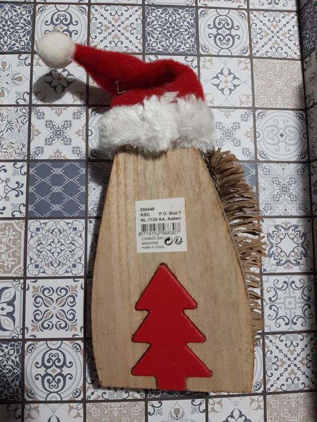 Adorno Navidad madera