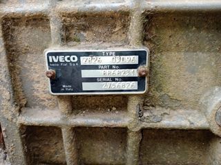 Motor Iveco.