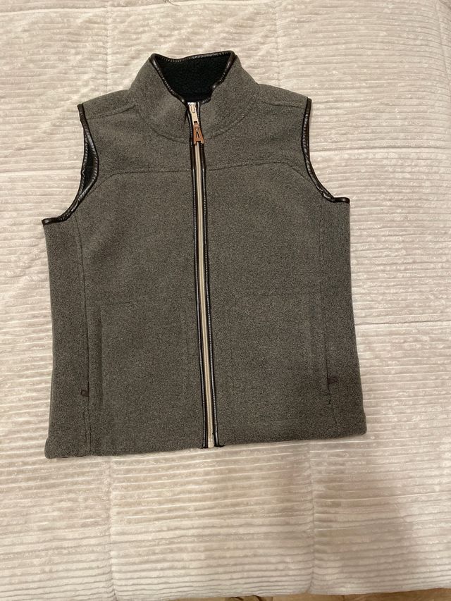 Chaleco niño. Talla 11-12. Gris