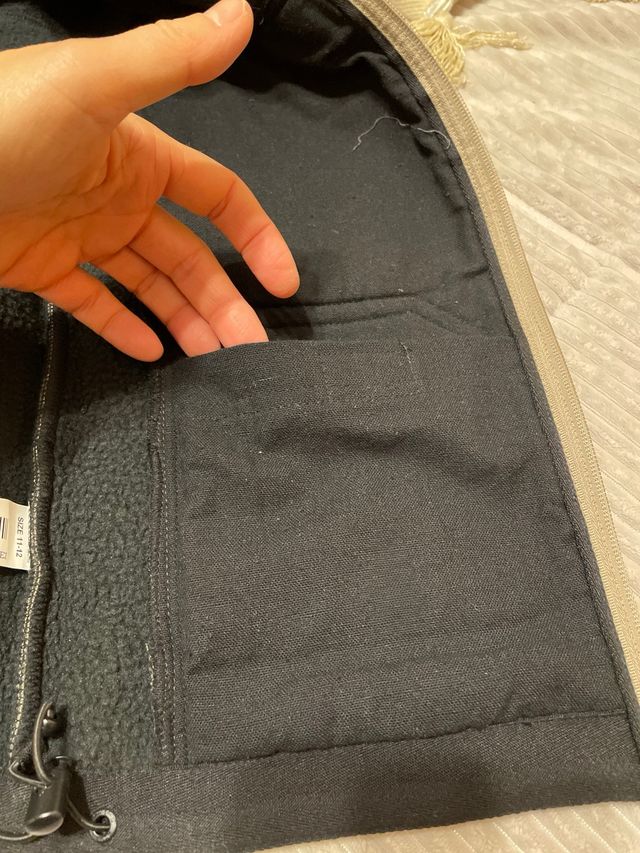 Chaleco niño. Talla 11-12. Gris