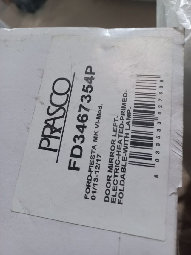 Retrovisor Ford Fiesta mk6