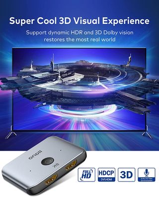 ★ Switch y Splitter HDMI 2-en-1 8K