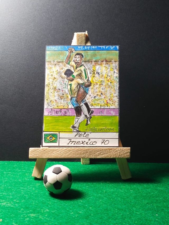 Cromo Pelé Brasil