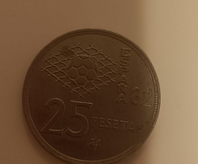 25 pesetas Mundial 82 de 1980 *82