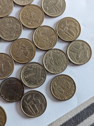 Monedas 5-pesetas