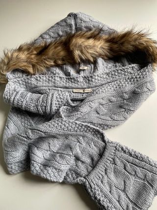 Bufanda gris miña Mayoral