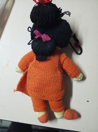 Bambole cinesi in lana