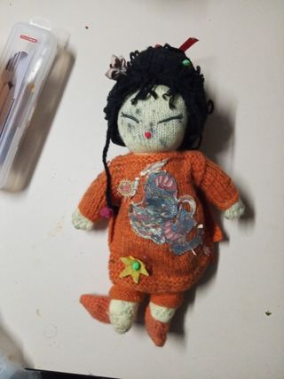 Bambole cinesi in lana