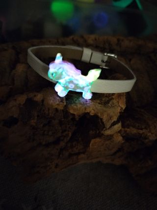 Pulsera unicornio brillante -totfetama