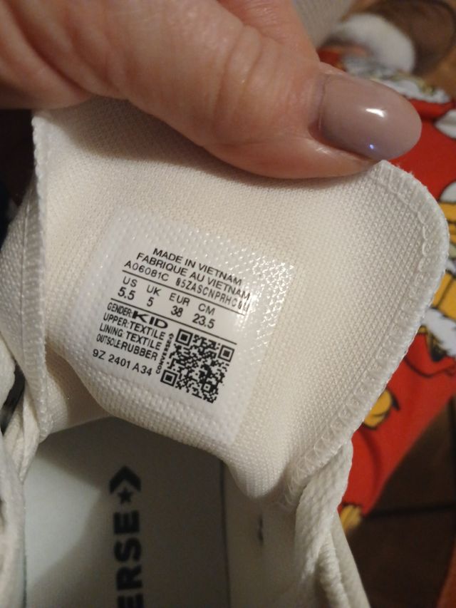 Converse vintage White 38