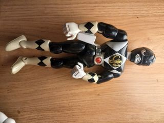 Lotto 3 Power Ranger giocattoli vecchi Power Ranger