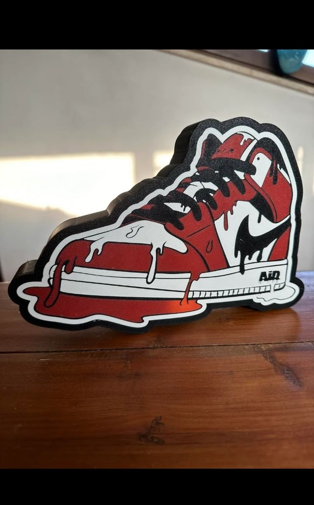 Nike Air Force led light