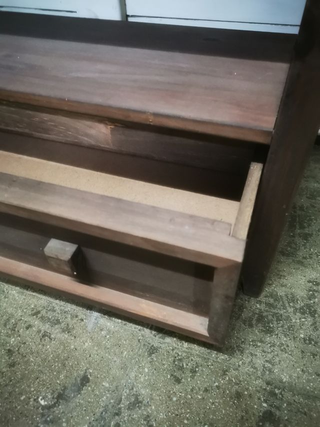1 Mueble estantería. Madera. Nuevo