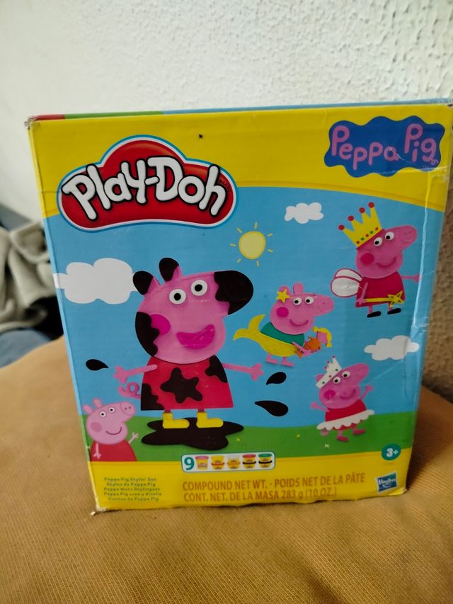 Play-Doh Juego de Diseño Peppa Pig 9 Botes de Plas