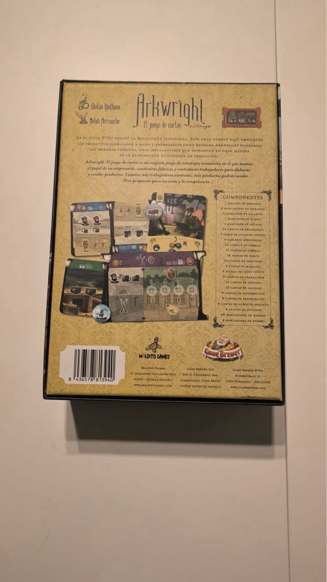 Arkwright - Juego de mesa