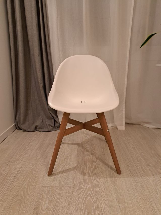 1, 2, o 3 sillas blancas comedor o terraza