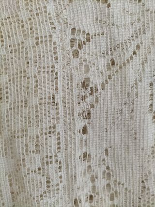 Antiguas Cortinas de encaje de algodon