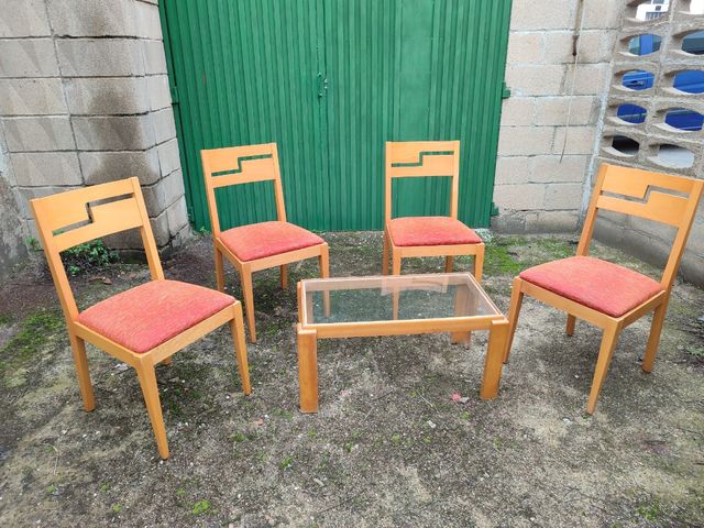 Sillas comedor 4 sillas