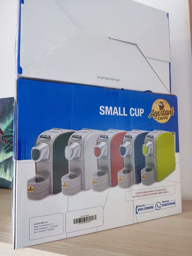 Macchina caffè Agostani più 80 capsule