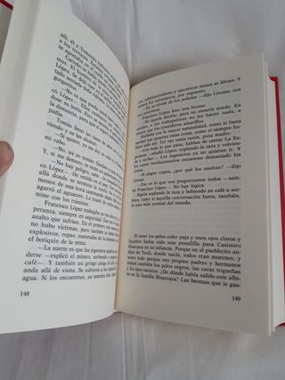 Libro Lituma en los Andes. Mario Vargas Llosa