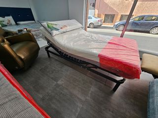 Pack cama articulada+colchón visco
