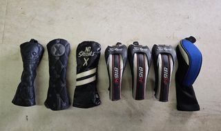 Capas golfe madeiras ou híbridos