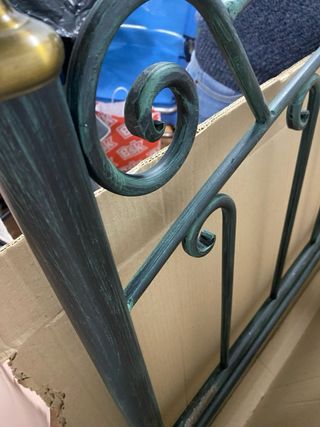 Cabecero forja urge venta!160 anchox130 de alto