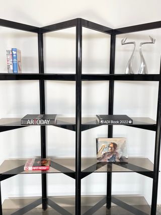 Estantería francesa de diseño posmoderna - 1980