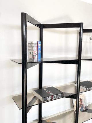 Estantería francesa de diseño posmoderna - 1980