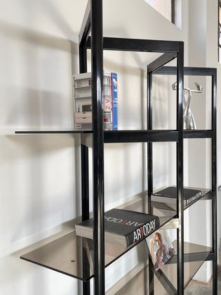 Estantería francesa de diseño posmoderna - 1980