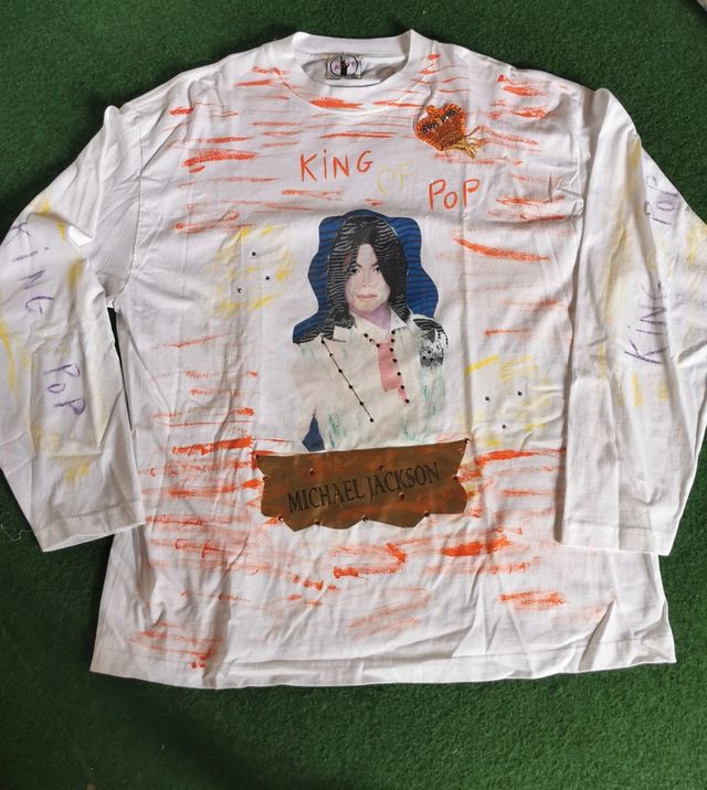 Tshirt Michael Jackson artigianale