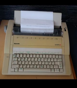 maquina de escribir