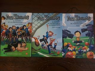 Libros 1, 2 y 3 de Los Futbolísimos