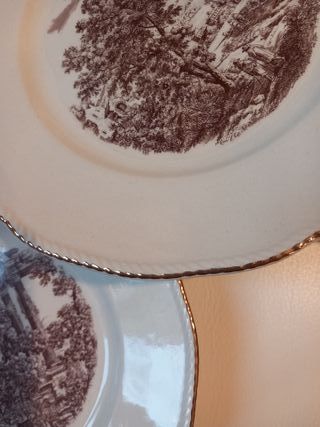 ENGLISH LANDSCAPES set piatti (4+4+4+1) anni '60