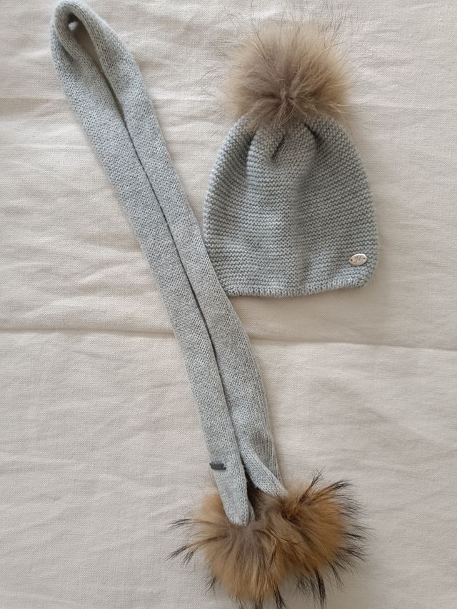 Conjunto gorro y bufanda Nanos