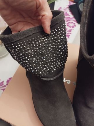 Botines piel Alma en Pena 