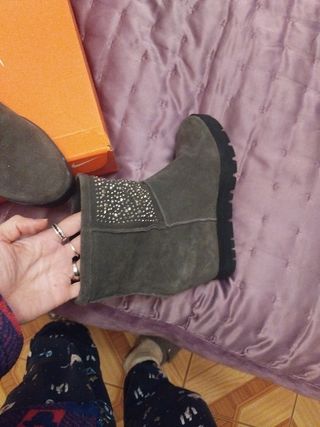 Botines piel Alma en Pena 
