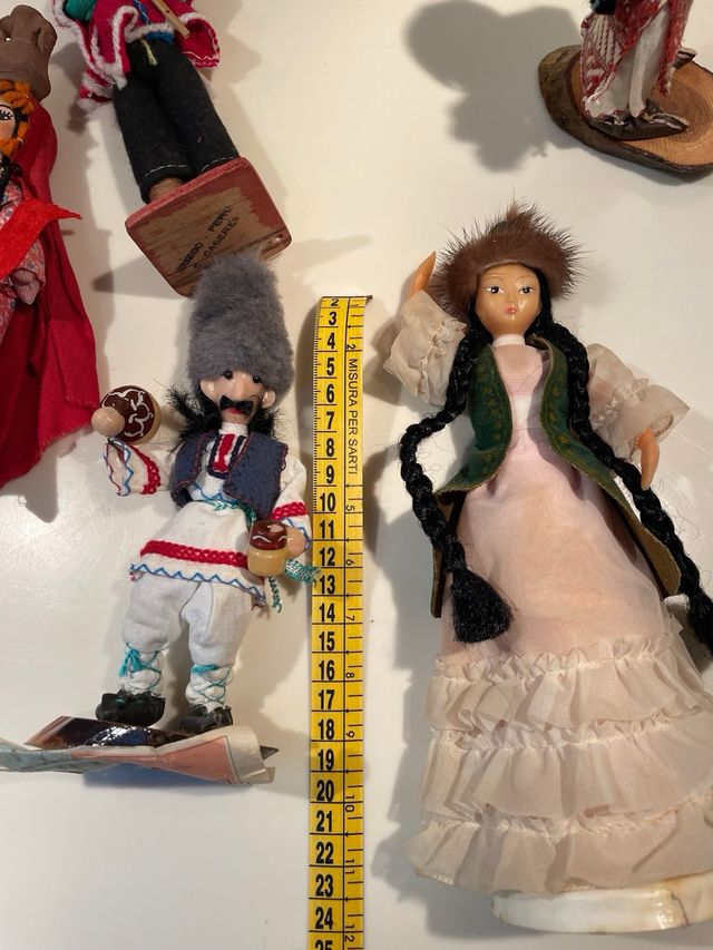 Bambole vintage Unione Sovietica Siberia Oriente