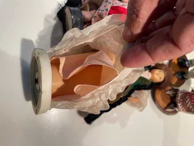 Bambole vintage Unione Sovietica Siberia Oriente