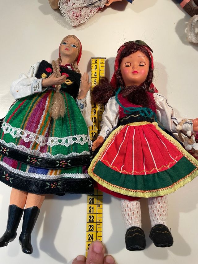 Bambole vintage costumi europa Paesi Est Lapponia