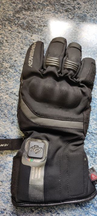 Guantes moto calefactables, con Primaloft talla M